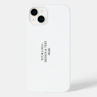 Weiß personalisiert – Ihr Logo und Text hier Case-Mate iPhone 14 Plus Hülle