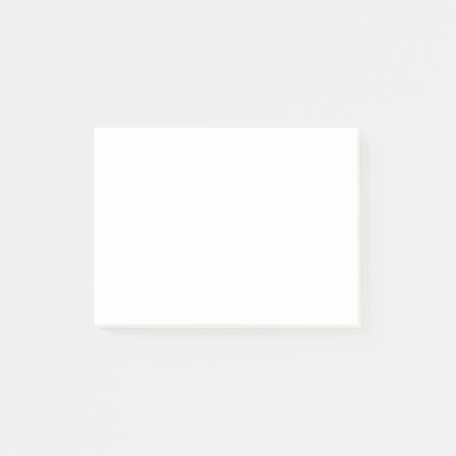 weiß post-it klebezettel (Vorderseite)