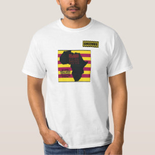 WEISS T - Shirtschwarzes Randy Idi Amin T-Shirt