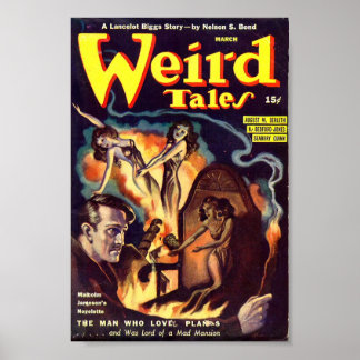 Weiß Tales Comic Poster März