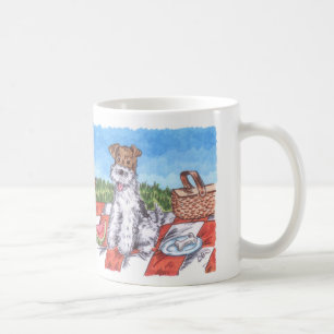 Weiß-Tasse Drahtfox-Sommer-11oz Kaffeetasse