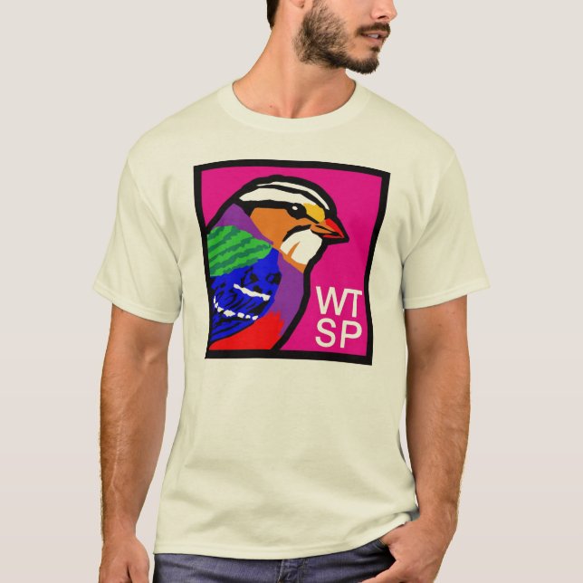 Weiß-throated Spatz: Sonderausgabe! T-Shirt (Vorderseite)