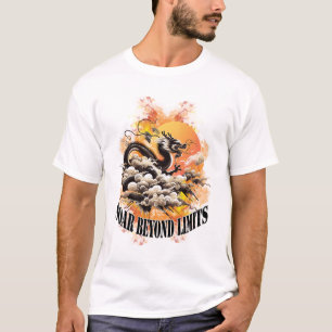 Weiß über die Grenzen hinaus T-Shirt