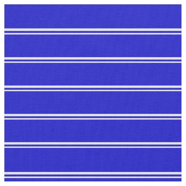 Weiß und blau gestreiftes Muster Stoff (Nahaufnahme)