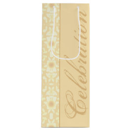 Weiß und Creme Geschenktüte Für Weinflaschen