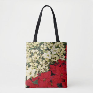 Weiß und rot Poinsettias I Holiday Floral