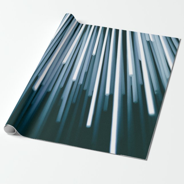 Weiß und Schwarz Geschenkpapier (Ungerollt)