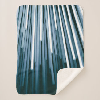 Weiß und Schwarz Sherpadecke