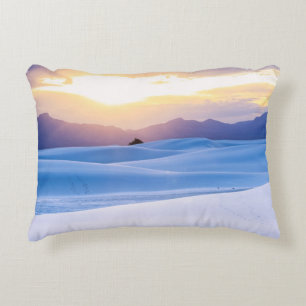 Weiß versandet nationales Monument 3 Dekokissen