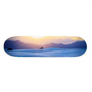 Weiß versandet nationales Monument 3 Skateboard