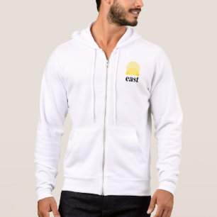 Weiß-Vollholz Hoodie