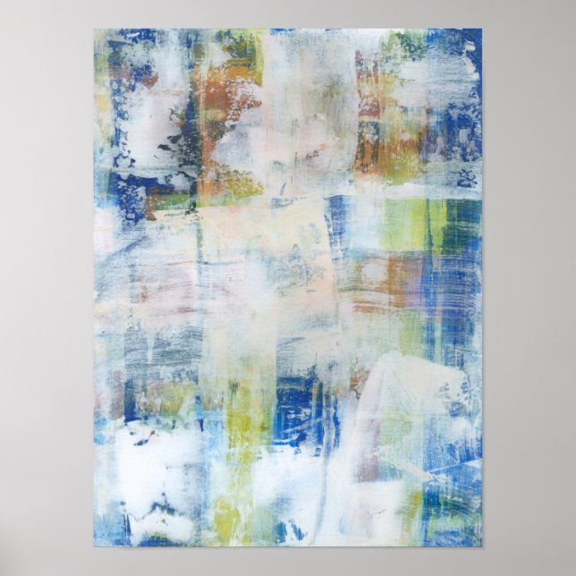 Weißabstrich III Poster (Vorne)