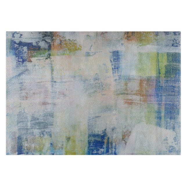 Weißabstrich III Schneidebrett (Vorderseite)