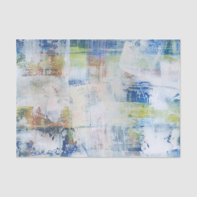 Weißabstrich III Seidenpapier (Vorderseite)