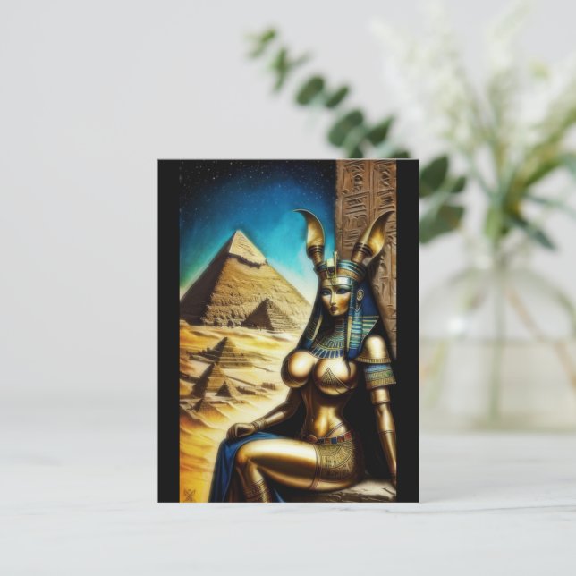 WeißÄgypten 3 Postkarte (Stehend Vorderseite)