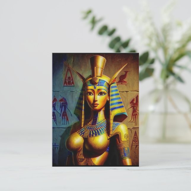 WeißÄgypten 4 Postkarte (Stehend Vorderseite)