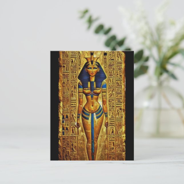 WeißÄgypten 6 Postkarte (Stehend Vorderseite)