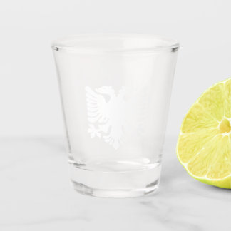 Weißalbanischer Adler Schnapsglas