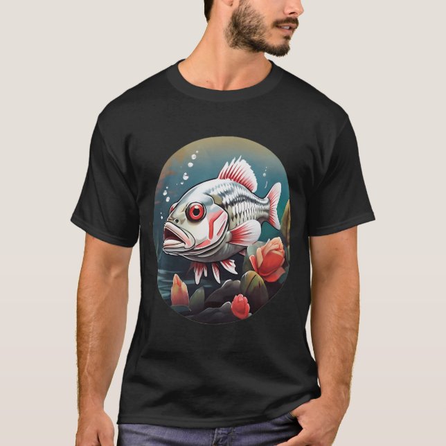 Weißbarsch T-Shirt (Vorderseite)