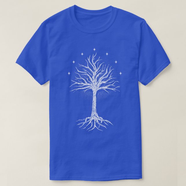 Weißbaum der Tasche Gondor T-Shirt (Design vorne)