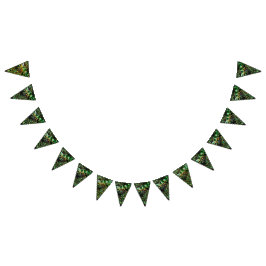 Weißbeeren Wimpelkette