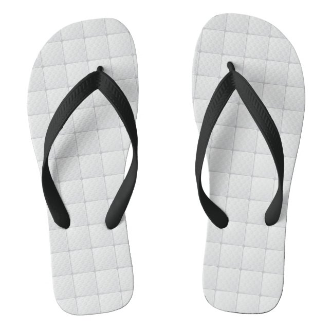 Weißblech Flip Flops (Fußbett)