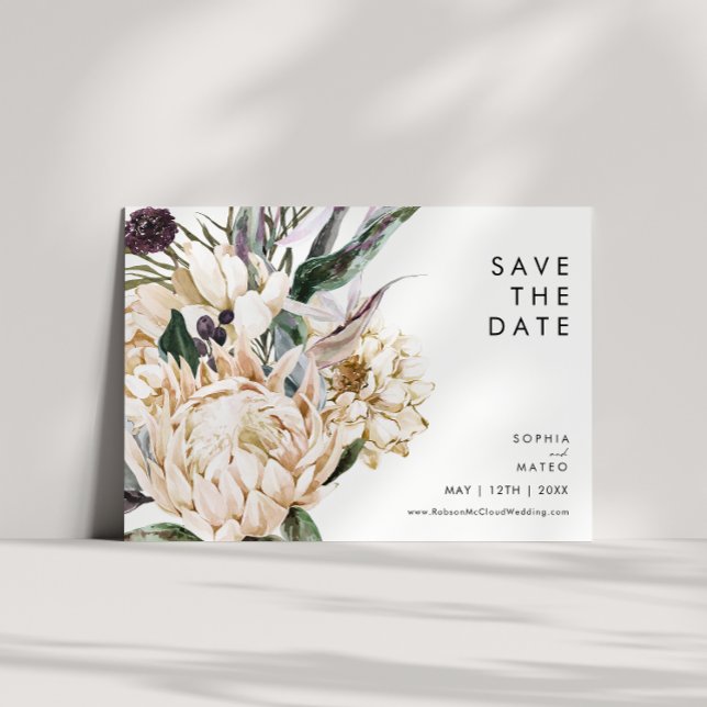 Weißblumen Save the Date (Von Creator hochgeladen)