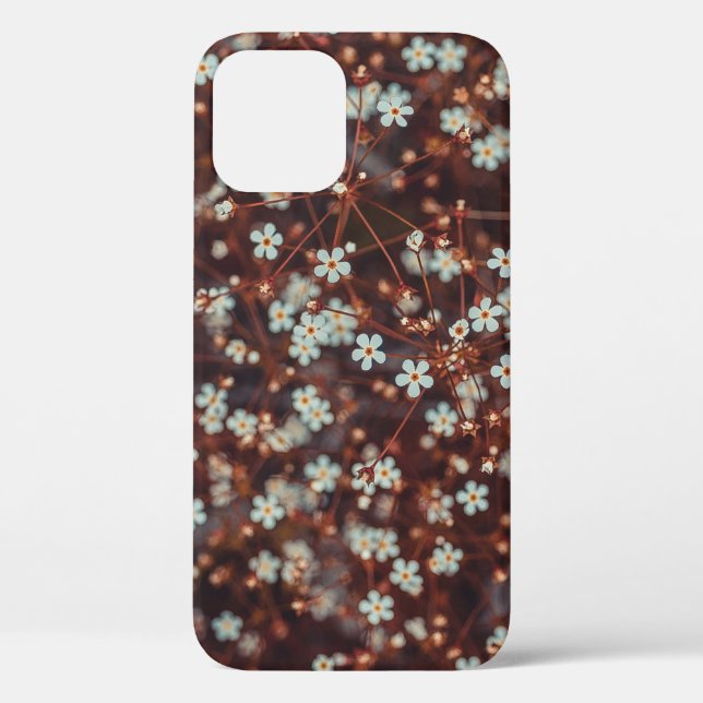 WEIßBLÜTIGE BLUMEN Case-Mate iPhone HÜLLE (Rückseite)