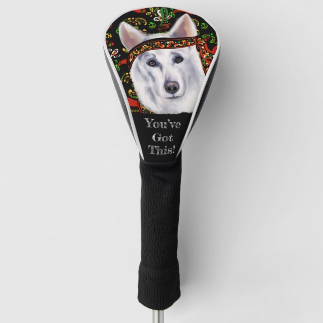 WEISSDEUTSCHE SHEPHERD MEXICO GOLF HEADCOVER (Vorderseite)