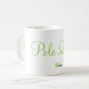 Weiße 11 oz Klassische Tasse Öko Fitness Pole Qu