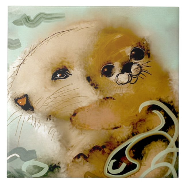 Weiße 6×6 Keramik Tile... Fliese (Vorderseite)