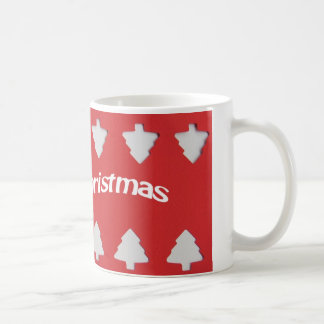 Weiße Baum-Tasse Tasse