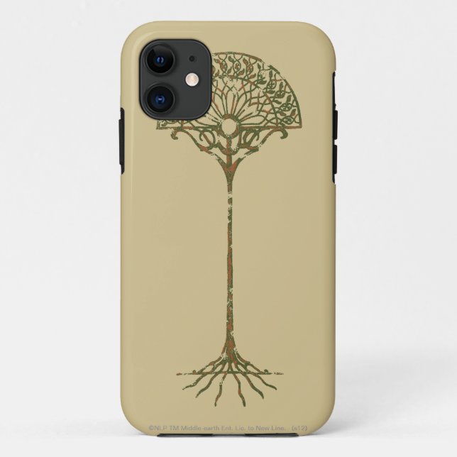 Weiße Bäume von Númenor Case-Mate iPhone Hülle (Rückseite)