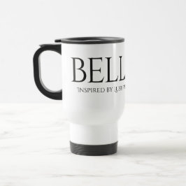 Weiße Bellame Reise-Tasse Reisebecher