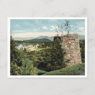 Weiße Berge, Franconia NH, Steinofen 1905 Postkarte