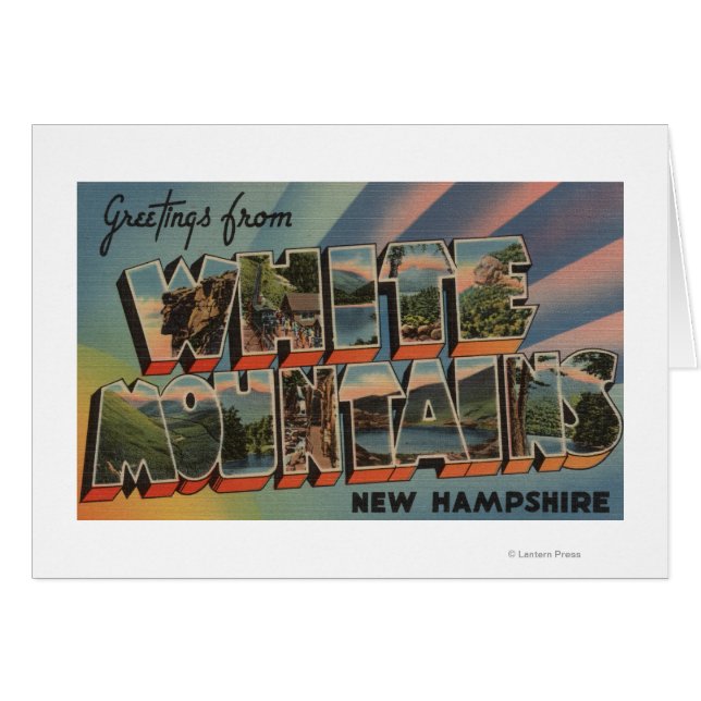 Weiße Berge, New Hampshire 4 (Vorderseite (Horizontal))