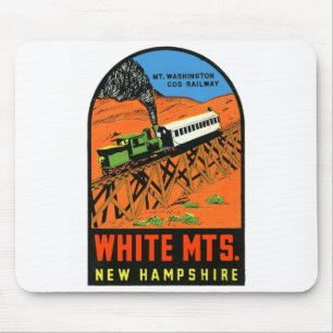 Weiße Berge New Hampshire Mousepad