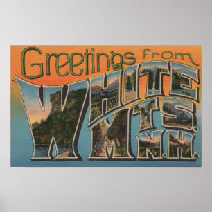 Weiße Berge, New Hampshire Poster