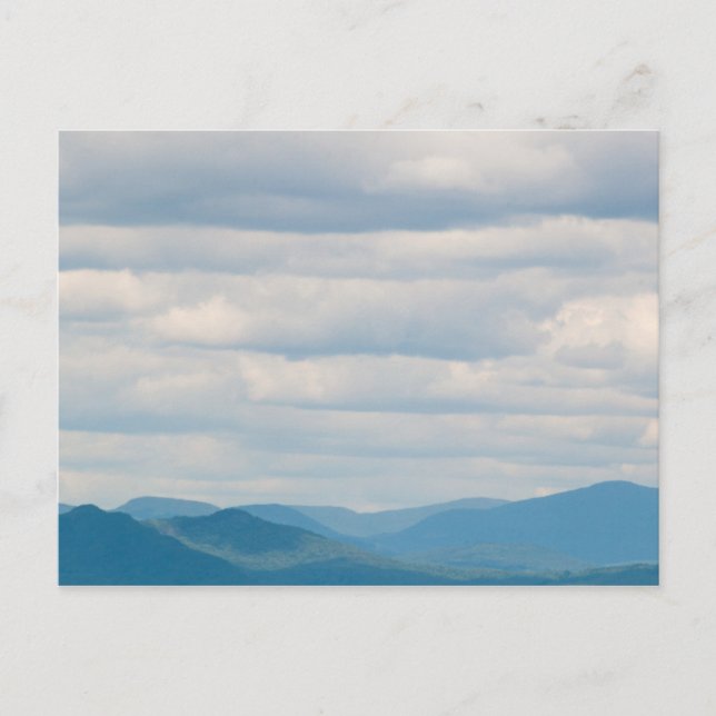 Weiße Berge, New Hampshire Postkarte (Vorderseite)
