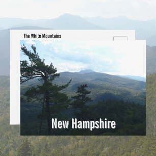 Weiße Berge New Hampshire Scenic View Postkarte