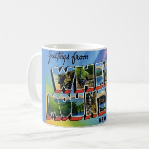 Weiße Berge NH Kaffeetasse