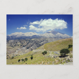 Weiße Berge Postkarte