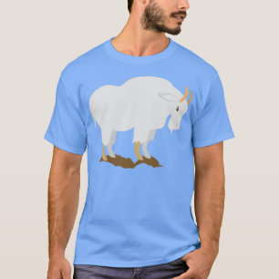 Weiße Bergziege T-Shirt