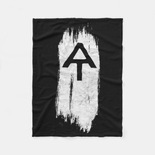 Weiße Blaze Appalachian Trail beim minimalistische Fleecedecke