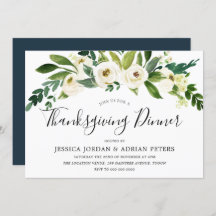 Weiße blühende Blume Erntedank Abendessen