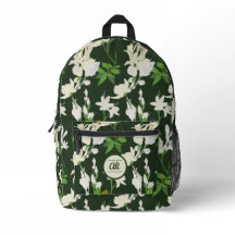 Weiße Blume 1 dunkelgrüner Hintergrund