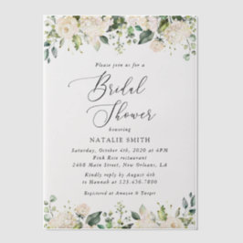 Weiße Blume, Creme-Blume, Boho, Brautparty