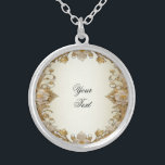 Weiße Blume Decorative Gold-Kette Versilberte Kette<br><div class="desc">Schöne weiße Blume Dekorative Goldene Fußmatte</div>