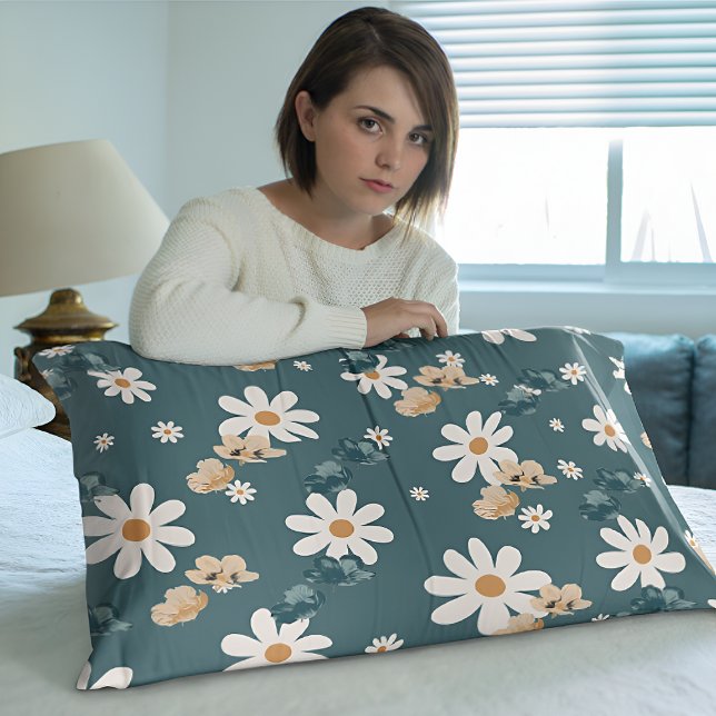 Weiße Blume Elegance Pillowcase Kissenbezug (Von Creator hochgeladen)