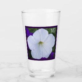 Weiße Blume Foto Schönheit für Ashes Bible Verse Glas